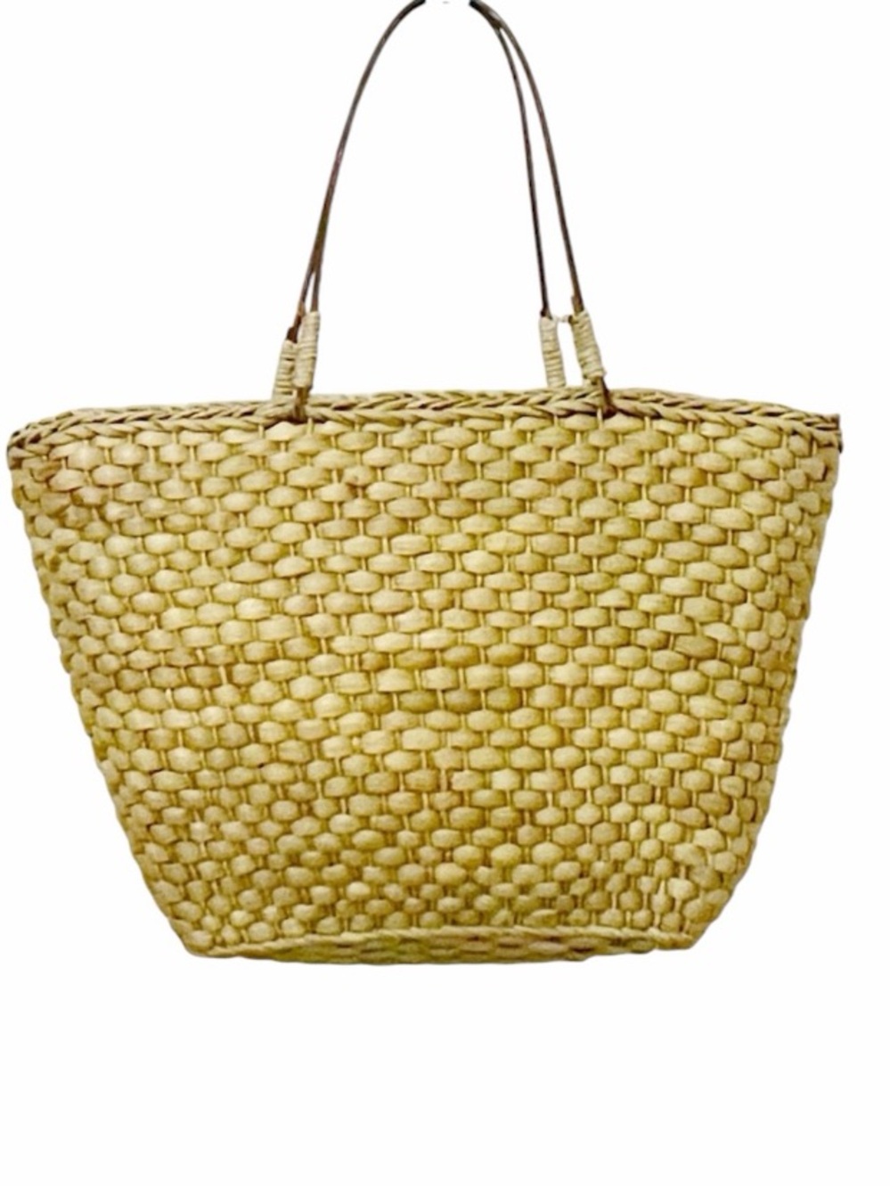 Vintage Woven Tote Purse Handbag